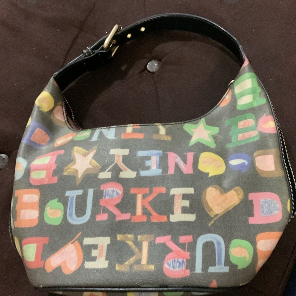 Dooney & Bourke Colorful Letter Bucket Bag - Picture 4 of 10
